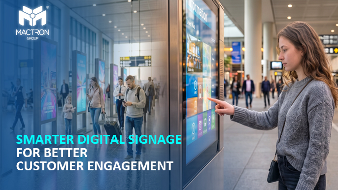 MACTRON GROUP SMARTER DIGITAL SIGNAGE FOR BETTER CUSTOMER ENGAGEMENT