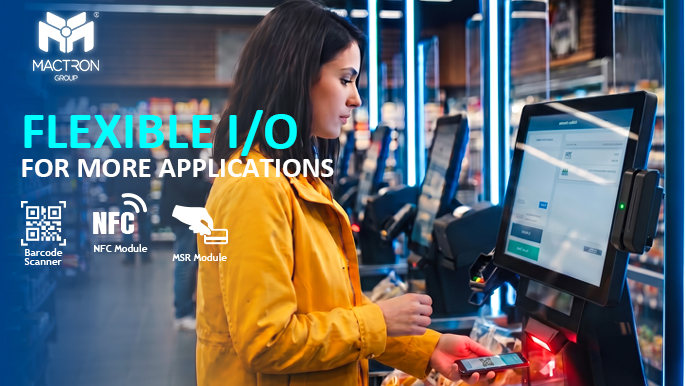 FLEXIBLE I/O FOR MORE APPLICATIONS