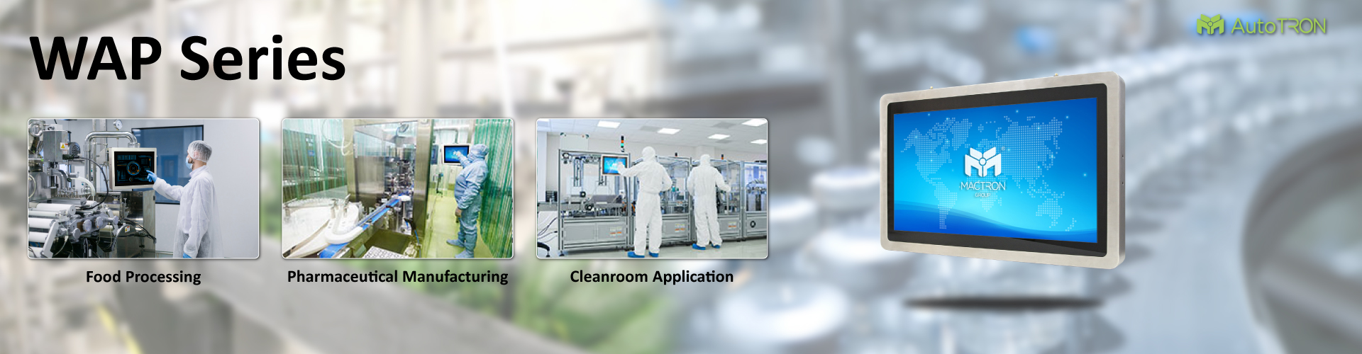 Touch All-in-One Panel PC, WAP Series