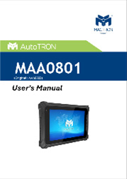 User's Manual MAA0801