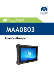 User's Manual MAA0803