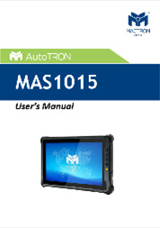 User's Manual MAS1015