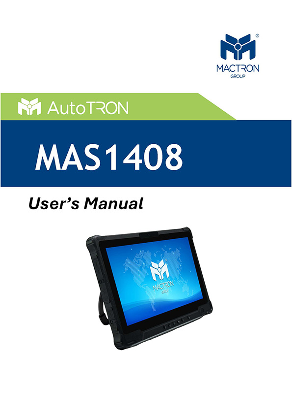 User's Manual MAS1408