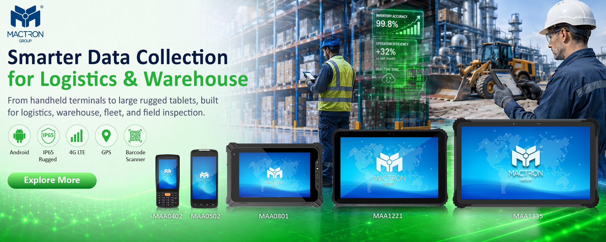 Smarter Data Collection for Logistics & Warehouse